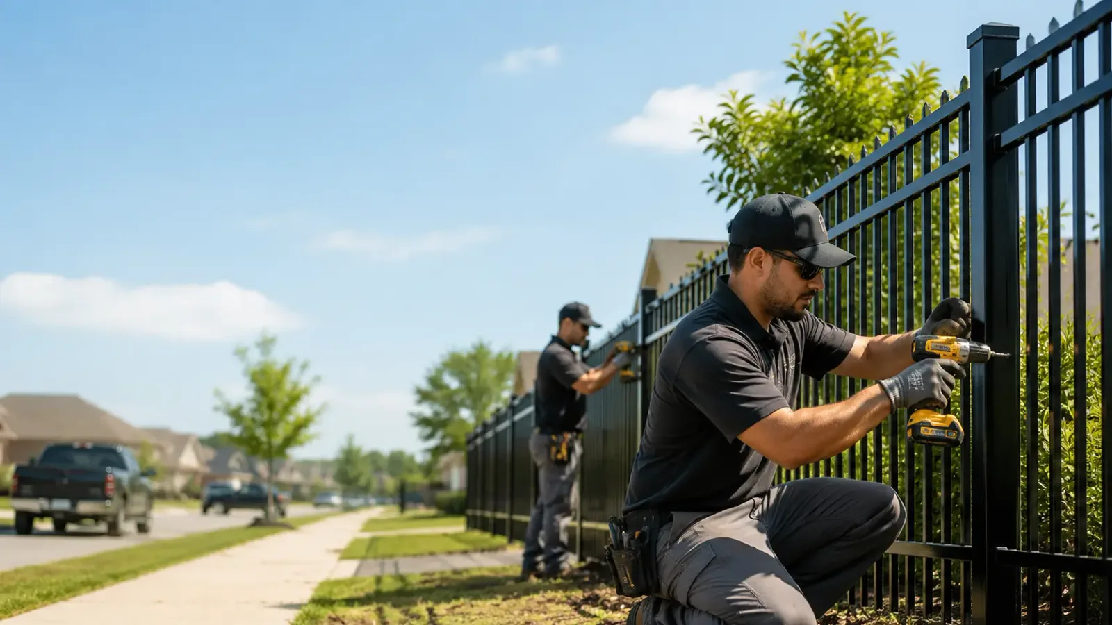 Metal Fence Installation in Chester, CT
